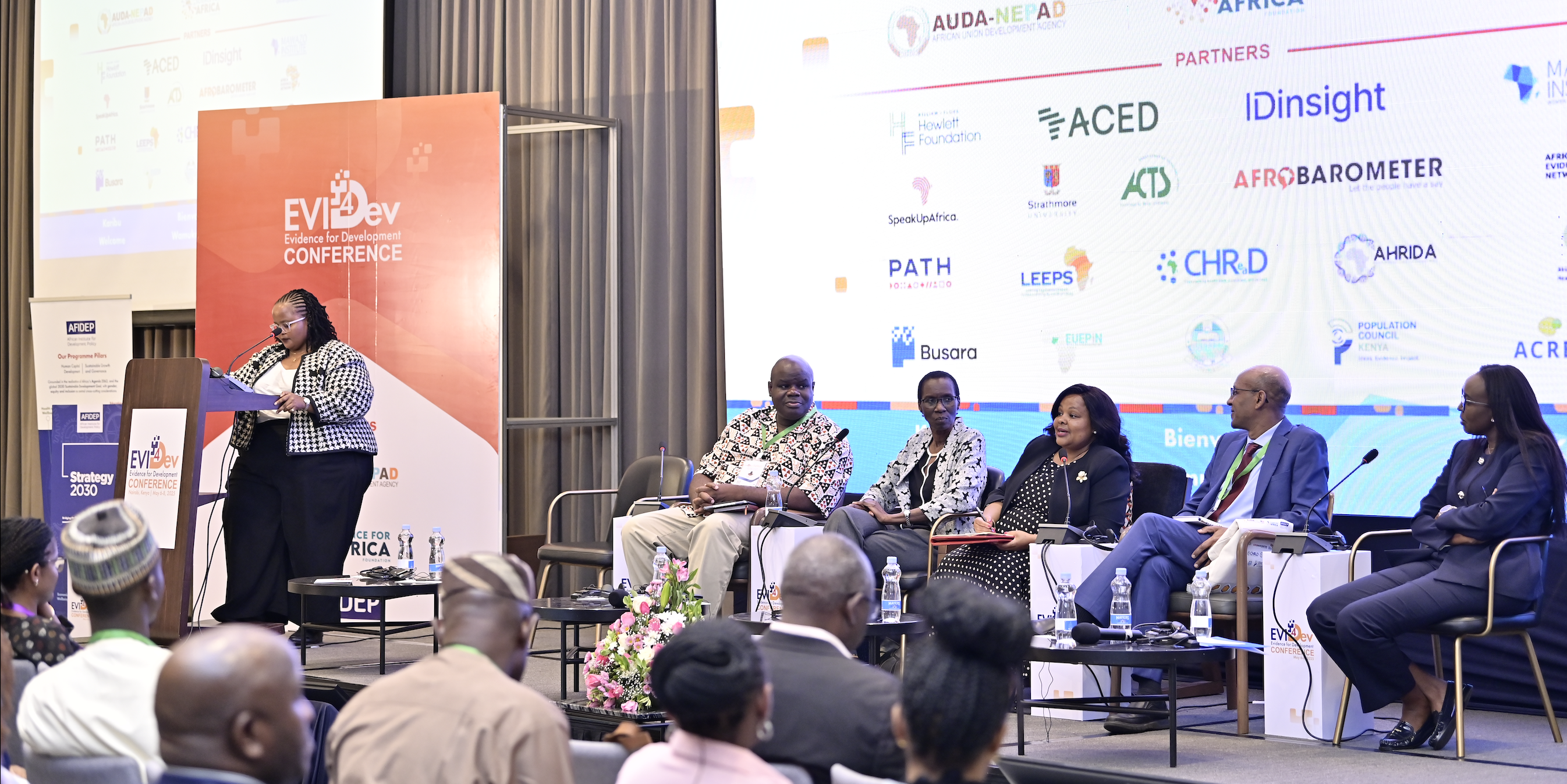 panel discussion at Ev4Dev